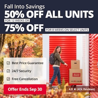 Access Storage - Kingston North Promotion
