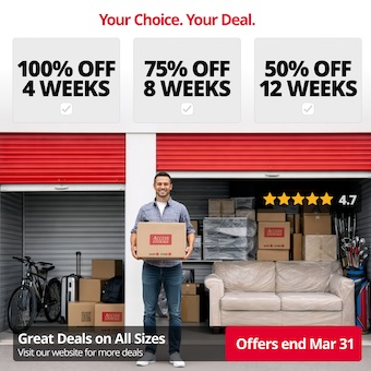 Access Storage - Kingston North Promotion