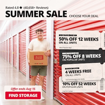 Access Storage - Kingston North Promotion